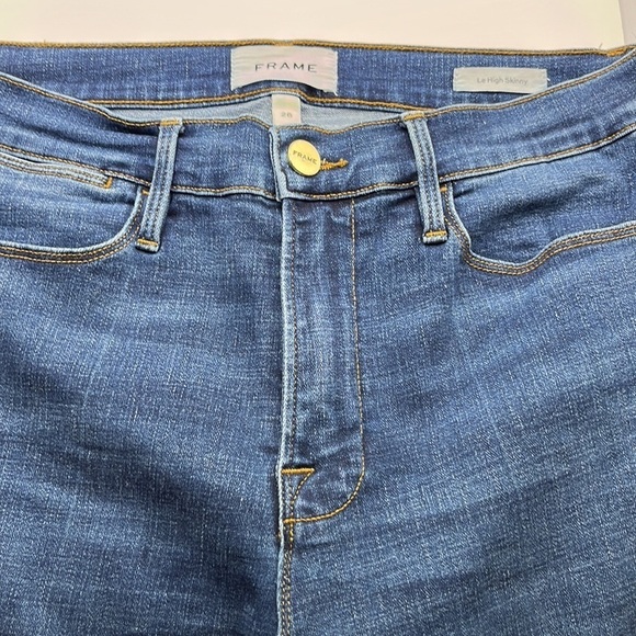 Frame Denim Le High Skinny High Rise Size 28 - Picture 15 of 16